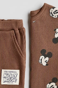 Ensemble 2 pièces en jersey de coton imprimé