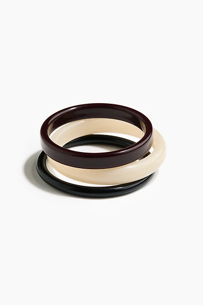 Lot de 3 bracelets jonc