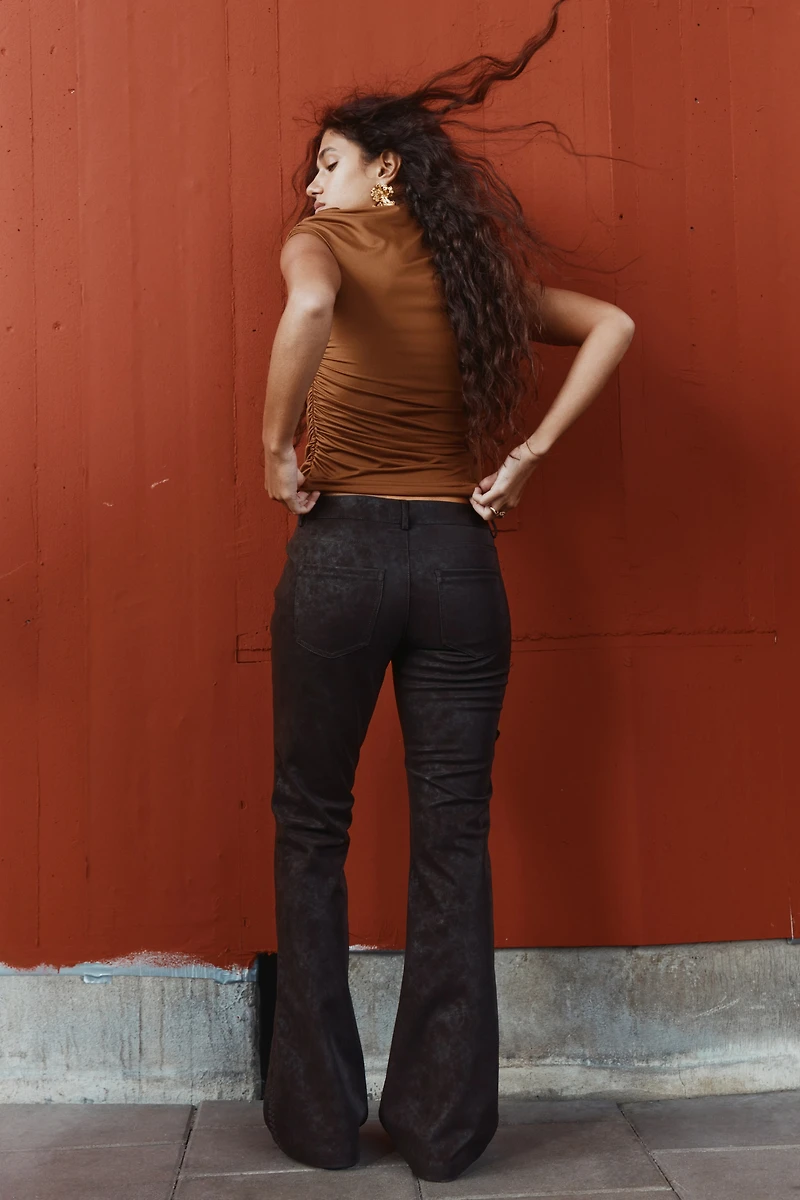 Pantalon évasé