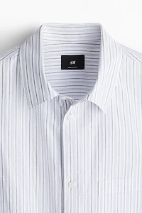 Chemise classique à manches courtes