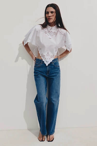 Wide High Waist Jeans