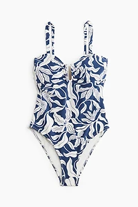 Costume de bain bandeau coussiné