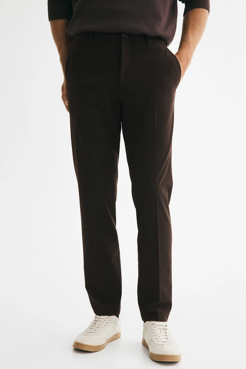 Slim-Fit Tailored Pants