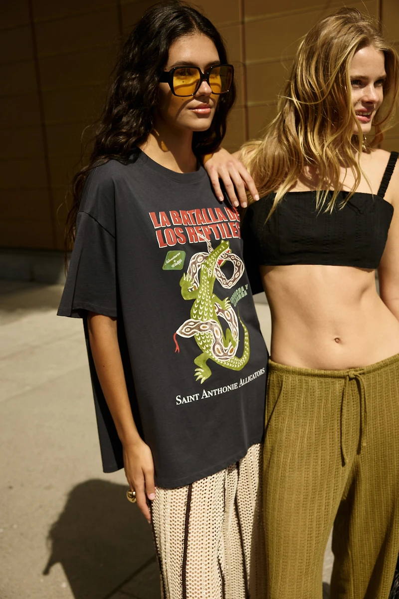 Oversized Printed T-Shirt
