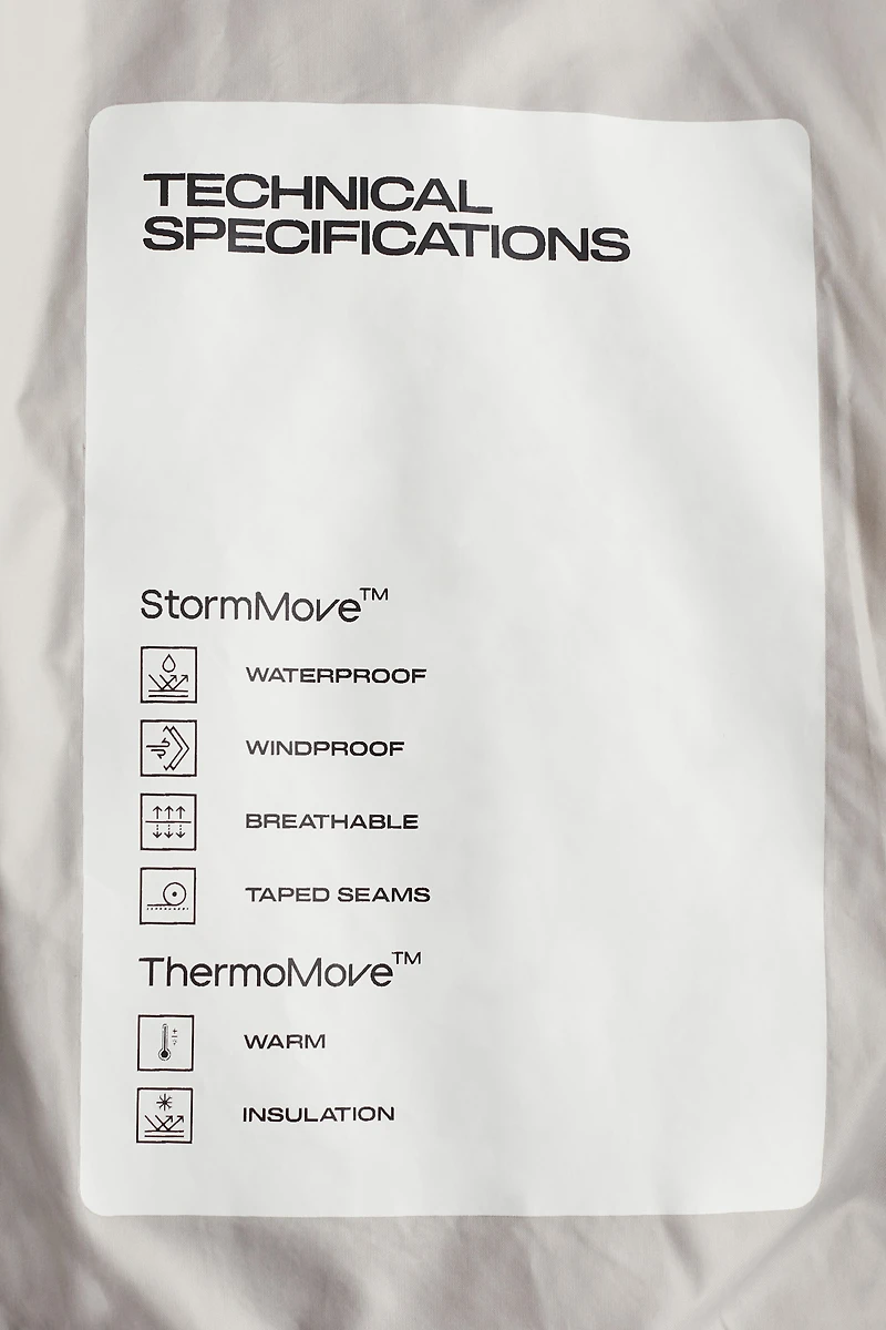 Padded Ski Anorak with StormMove™