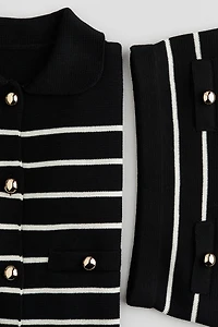 Ensemble 2 pièces en fin tricot