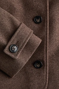 Short Funnel-Collar Jacket