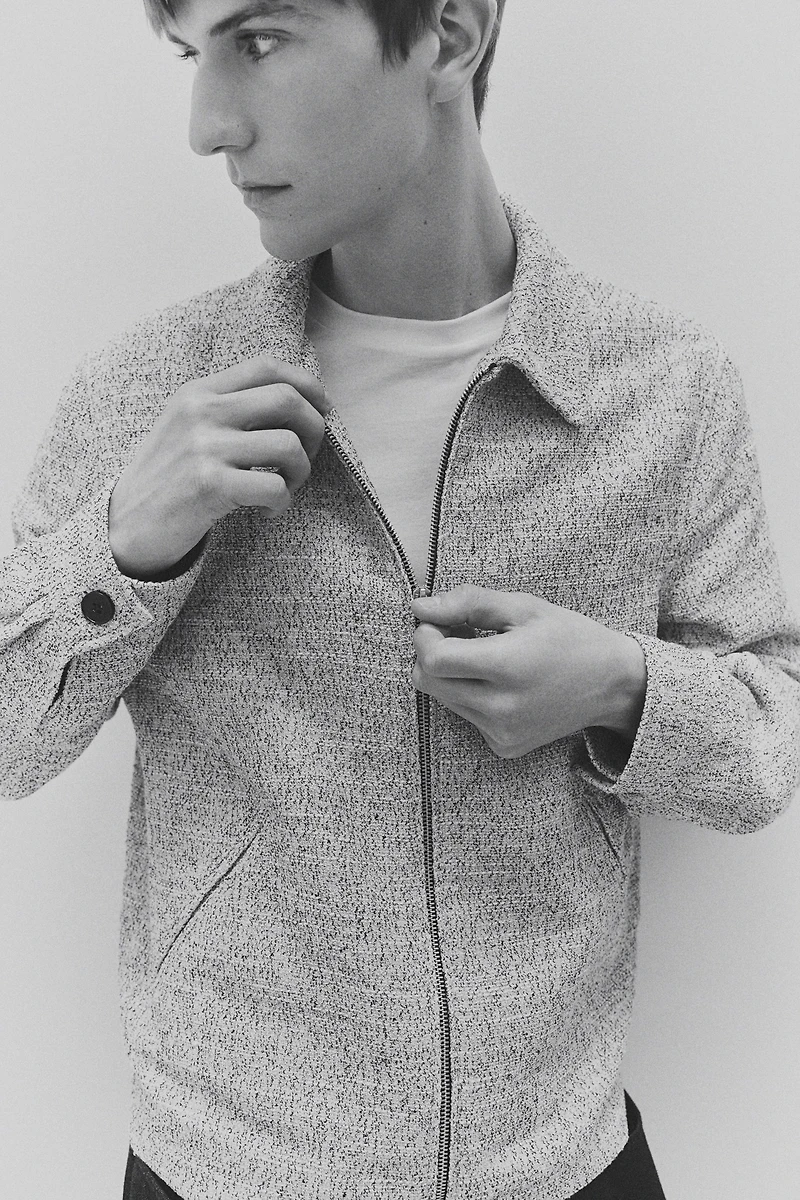 Veste-chemise coupe classique