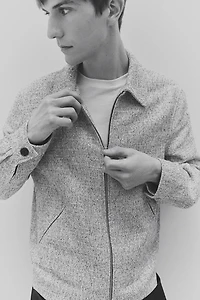 Veste-chemise coupe classique