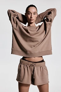 Short de sport en molleton