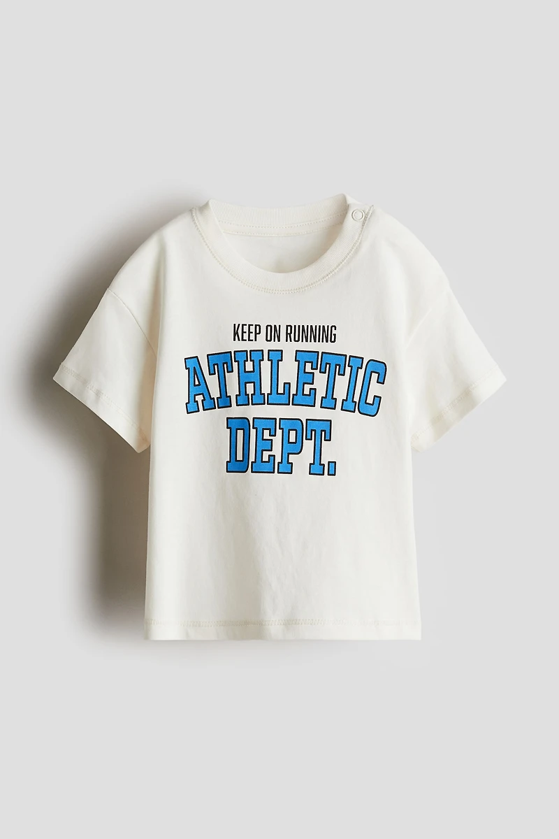 Printed Cotton T-Shirt