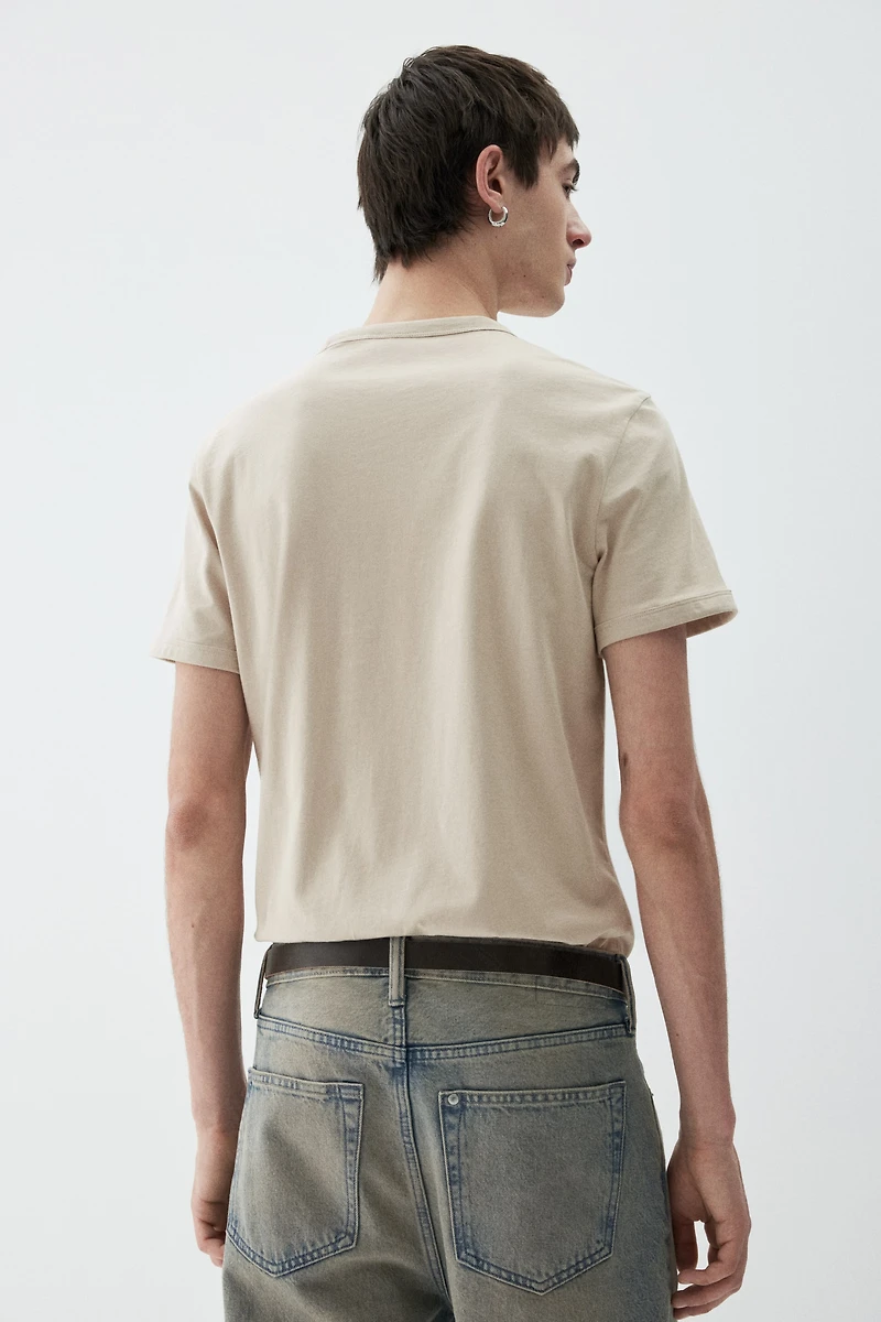 Slim Fit Cotton T-shirt