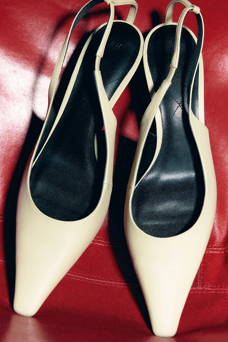 Heeled Slingbacks