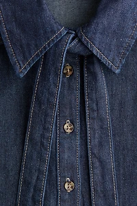 Blouse en denim avec boucle