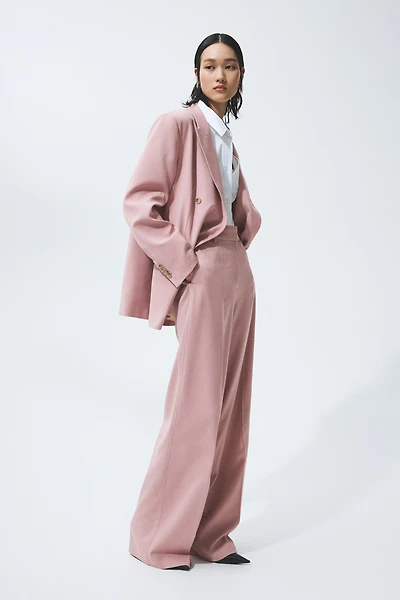 Veston à fermeture croisée