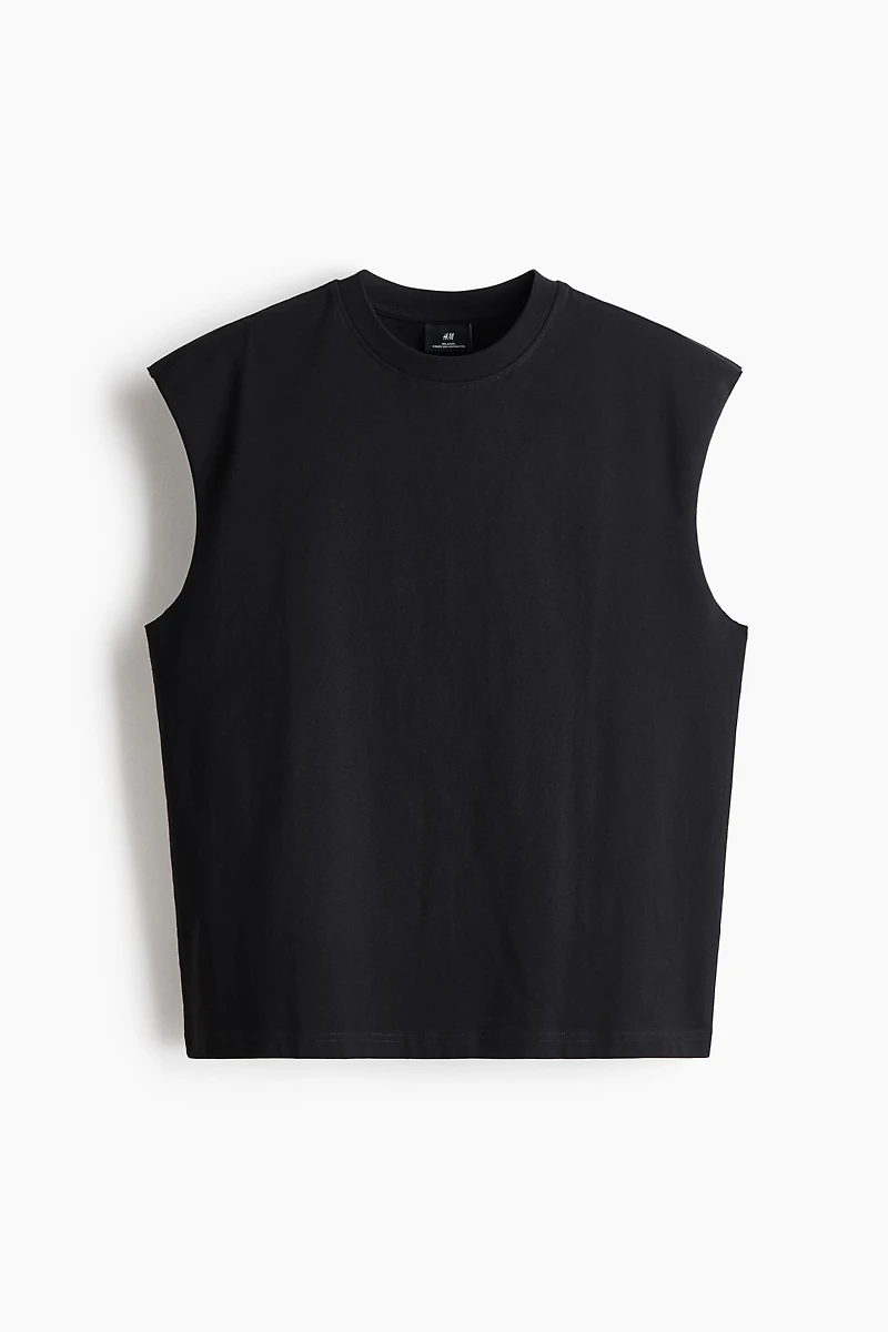 Relaxed-Fit Cotton Tank Top