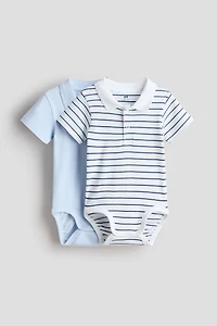 Lot de 2 cache-couches style polo