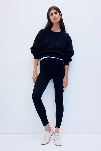 MAMA Seamless Ribbed Leggings