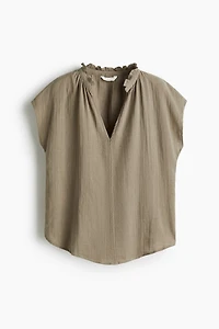 Cotton Muslin Blouse