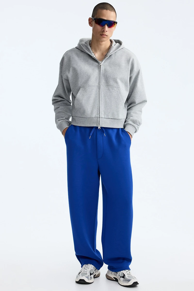 Pantalon jogging décontracté en scuba