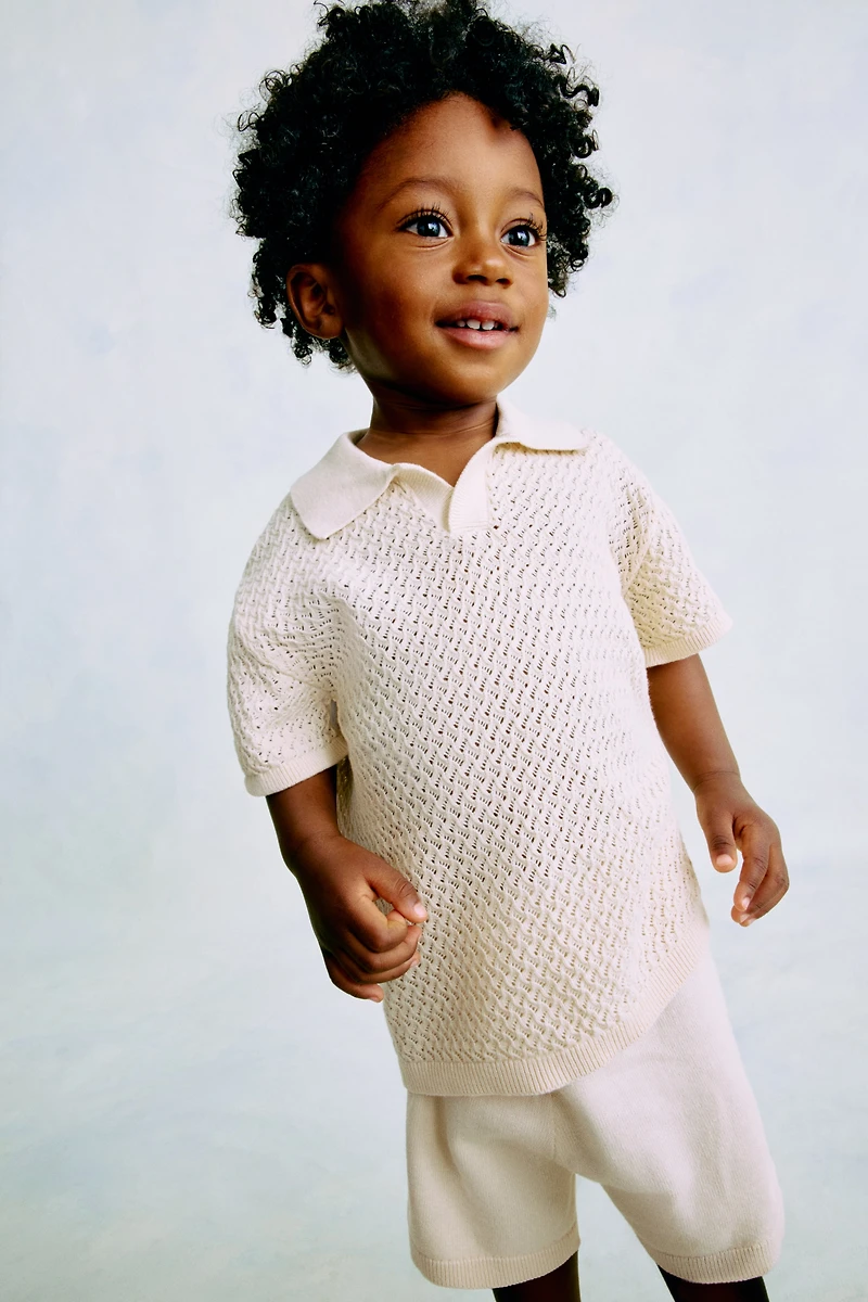 2-Piece Cotton-Knit Set