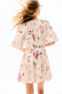 Bubble-Hem Dress