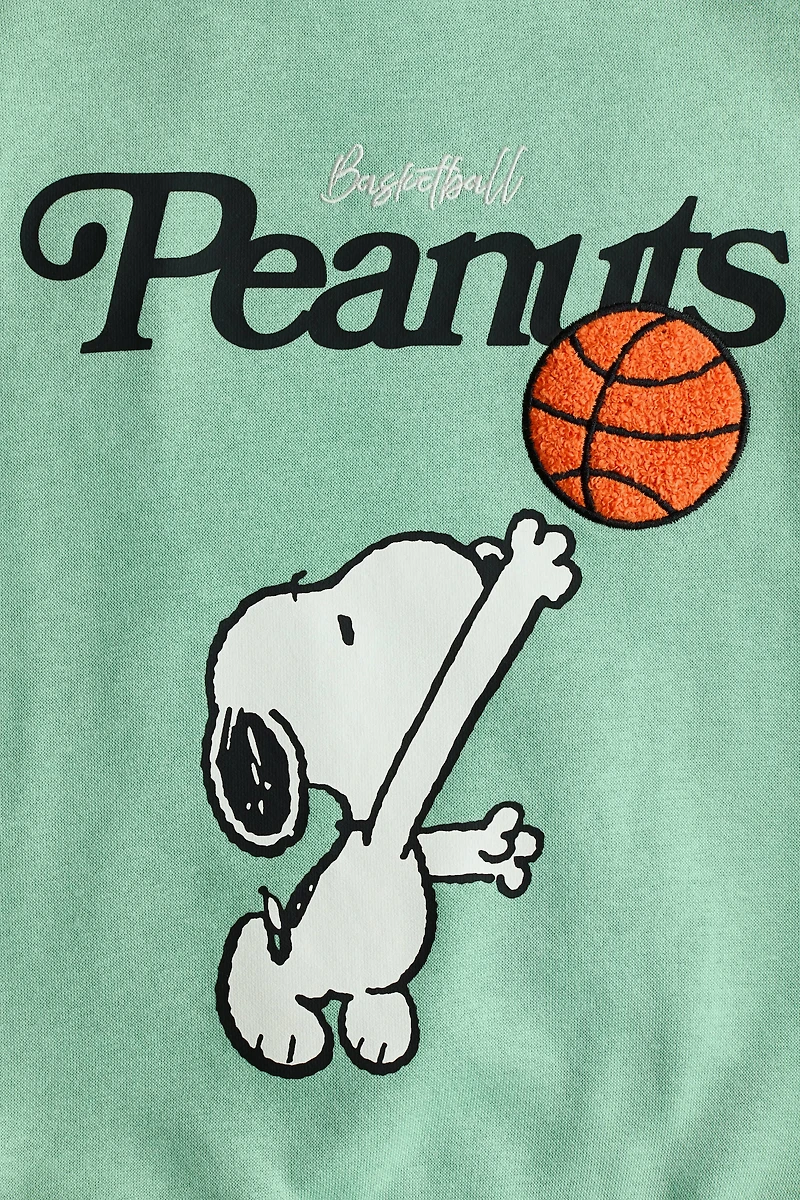 Oversized Printed Sweatshirt