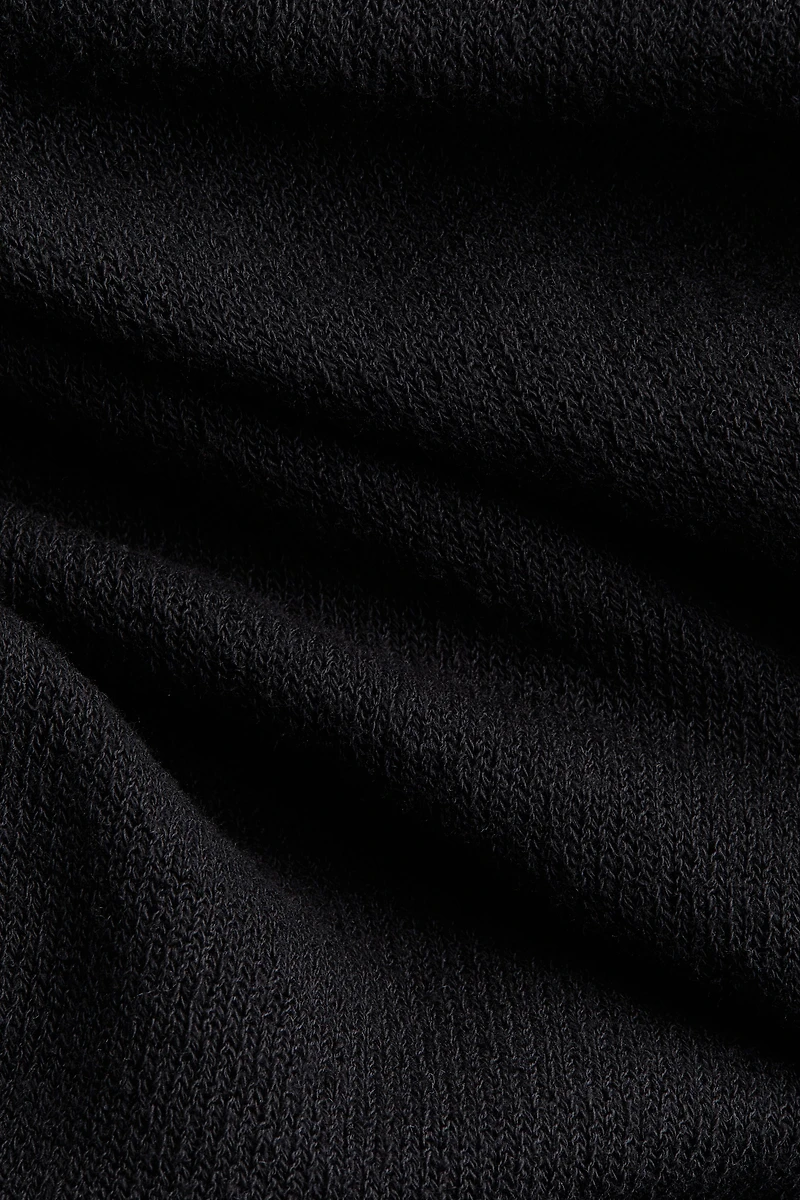 Fine-Knit Boat-Neck Dress