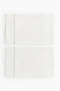 Lot de 4 napperons en coton