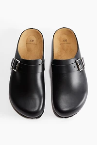 Suede Mules