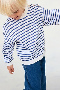 Jean effilé en coton mélangé