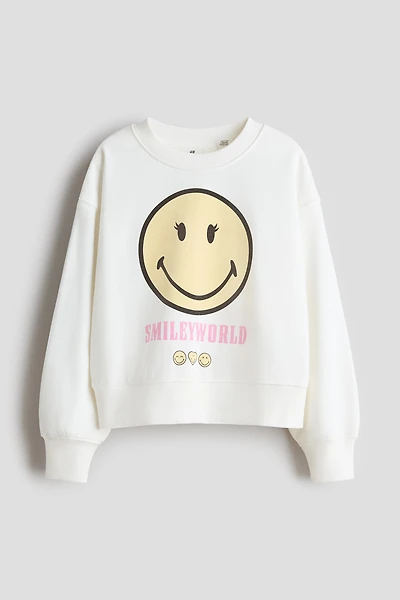 Chandail ample imprimé