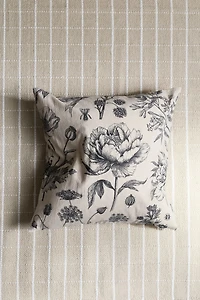 Linen-Blend Cushion Cover