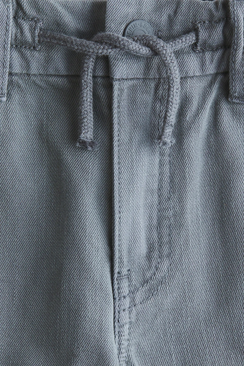 Washed Cotton Twill Pants