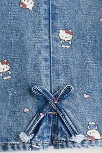 Printed Wide Leg Jeans