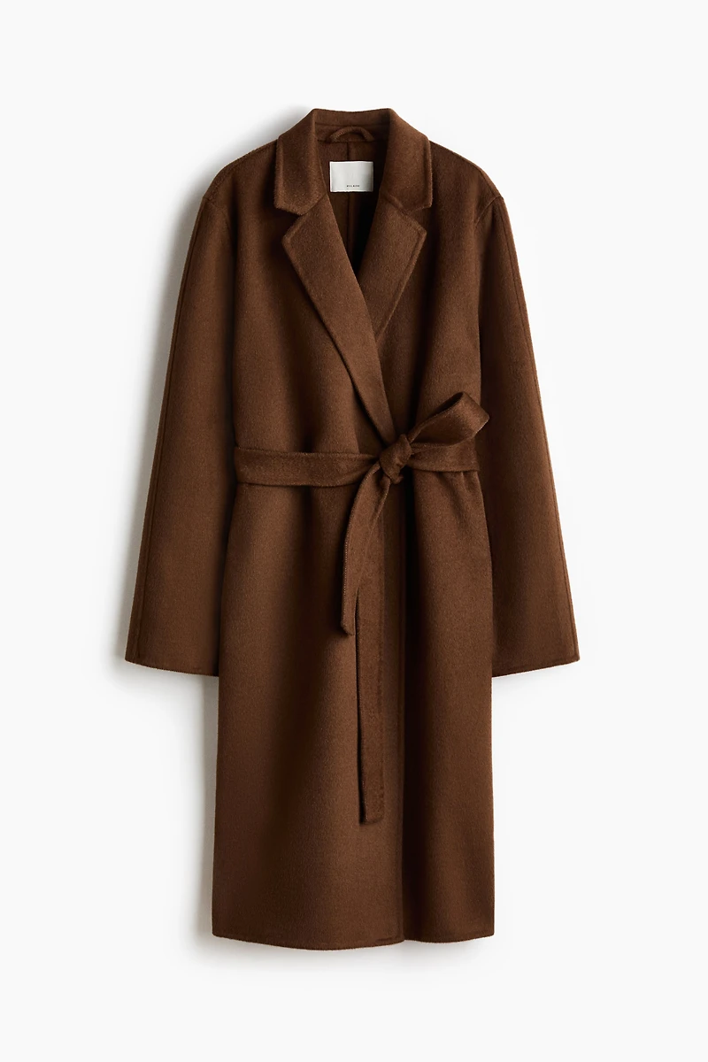 Handmade Wool-Blend Coat