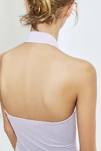 Halterneck thong body