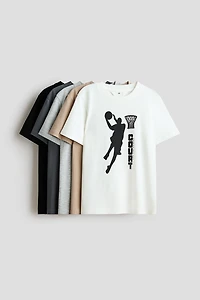 5-pack Cotton T-Shirts