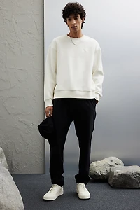 Loose Fit Ribbed Sweatshirt