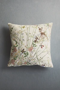 Housse de coussin en coton à motif