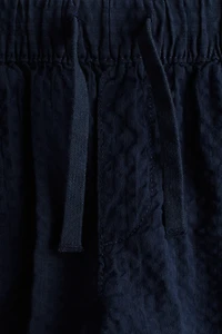 Cotton Seersucker Pants