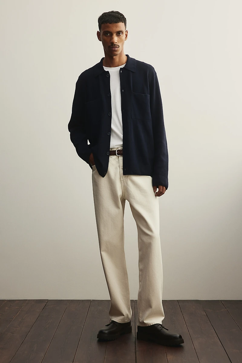 Regular Fit Fine-Knit Cardigan