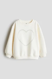 Sweatshirt with Motif