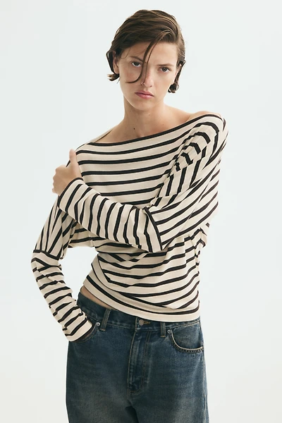 Boat-Neck Top