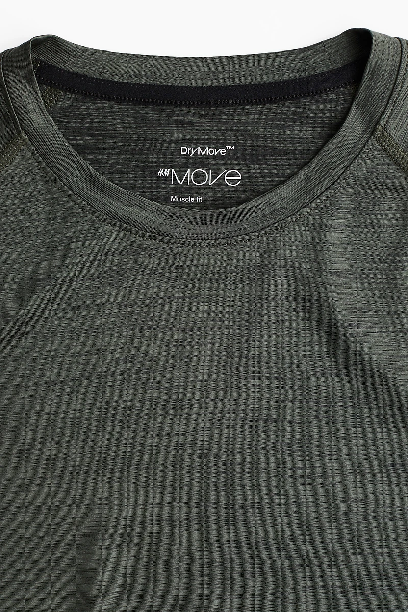 Muscle-Fit Sports Shirt with DryMove™