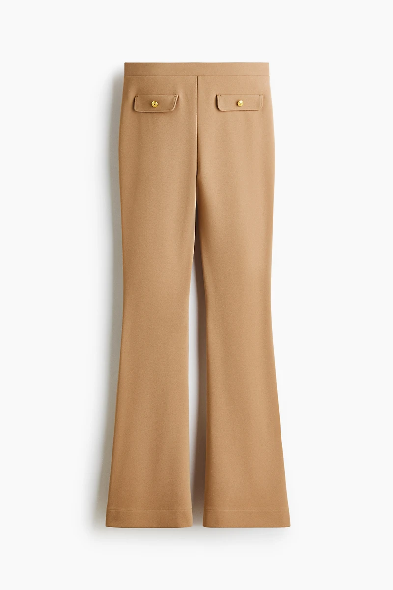 Flared Ponte Pants