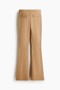 Flared Ponte Pants