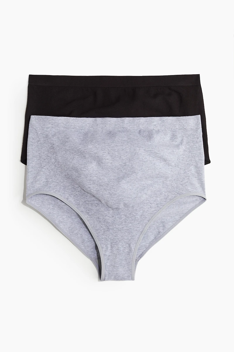 MAMA Lot de 2 culottes sans coutures