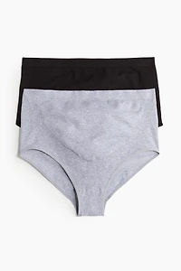 MAMA Lot de 2 culottes sans coutures
