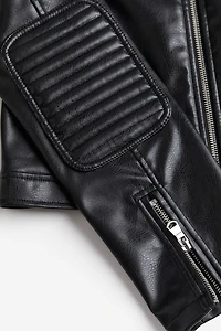 Veste de style motard